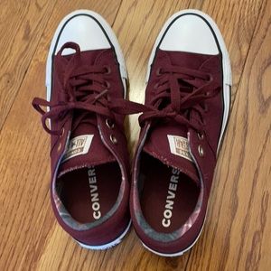 Maroon Converse